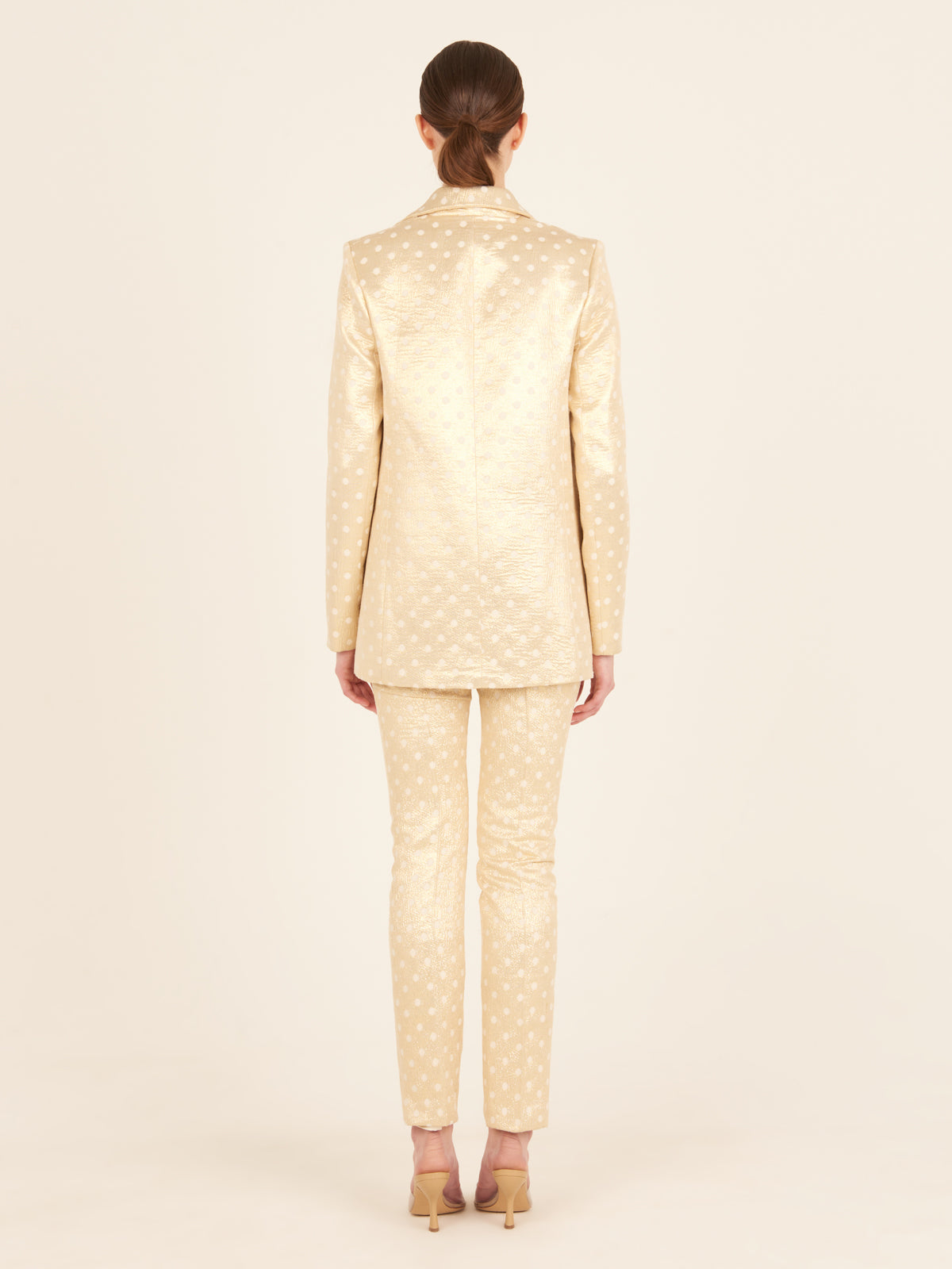 Silvia Tcherassi's Sube Blazer Gold Inverted