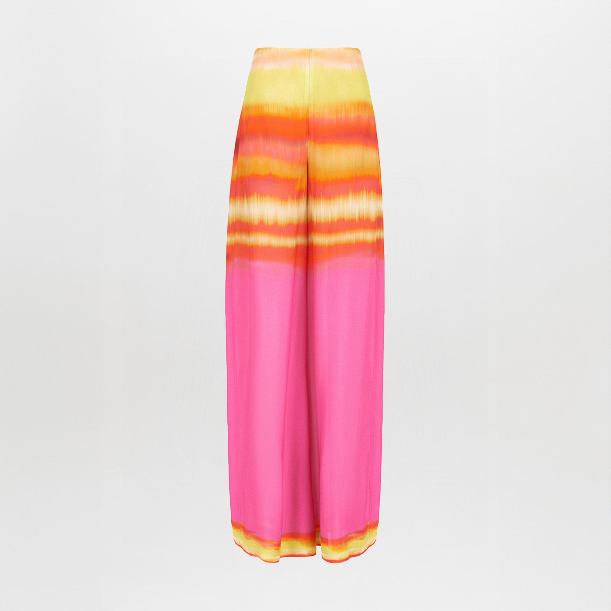 Silvia Tcherassi's Benedetto Pant Fuschia Lime Stripes