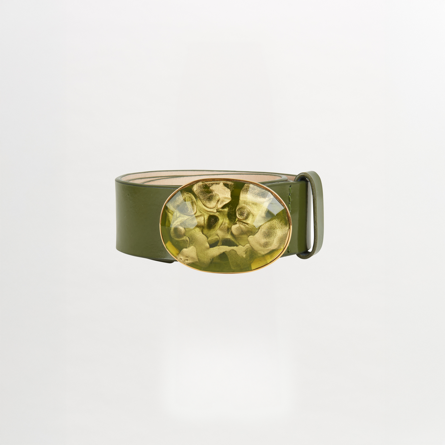 Silvia Tcherassi's Irene Belt Olive