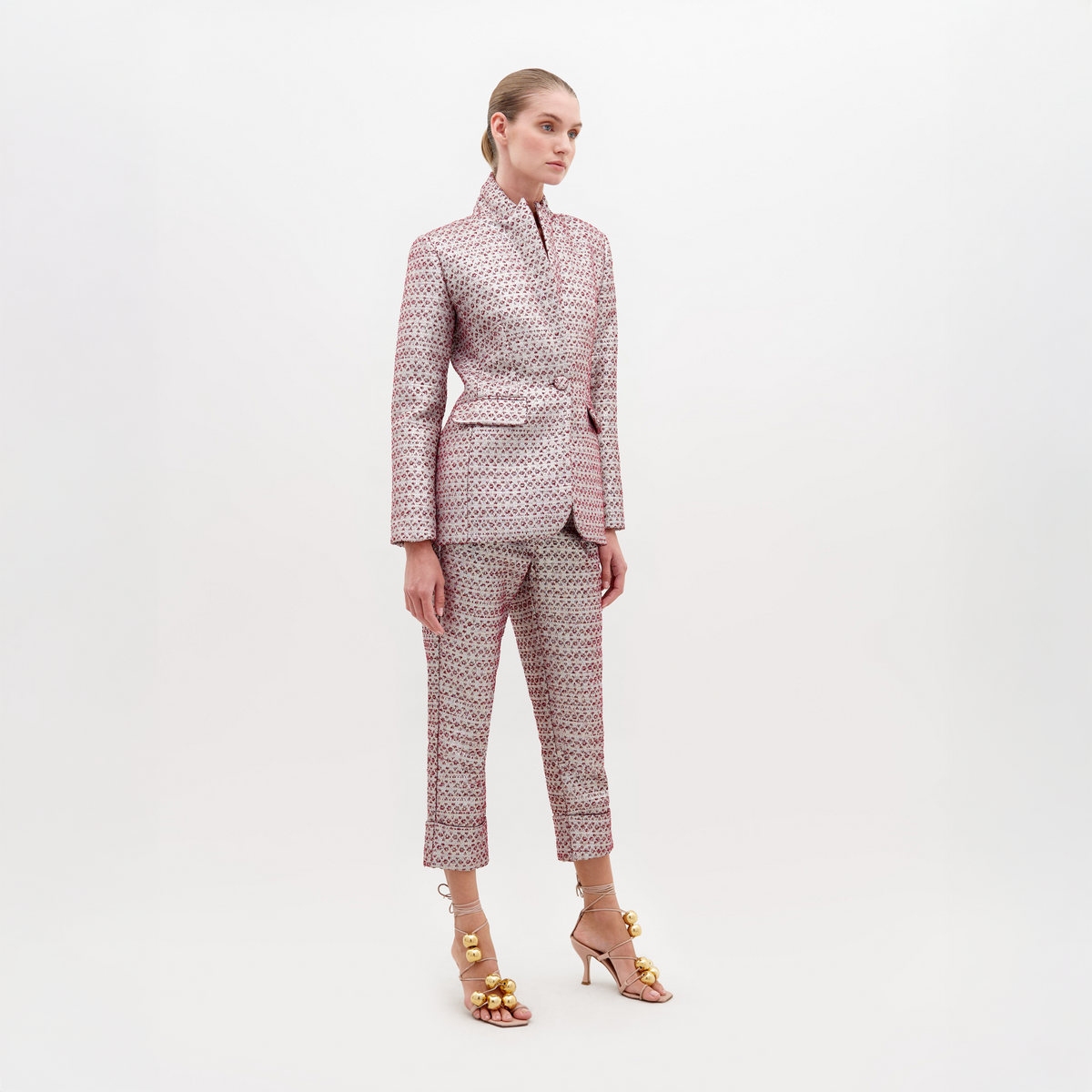 Silvia Tcherassi's Moad Pant Burgundy