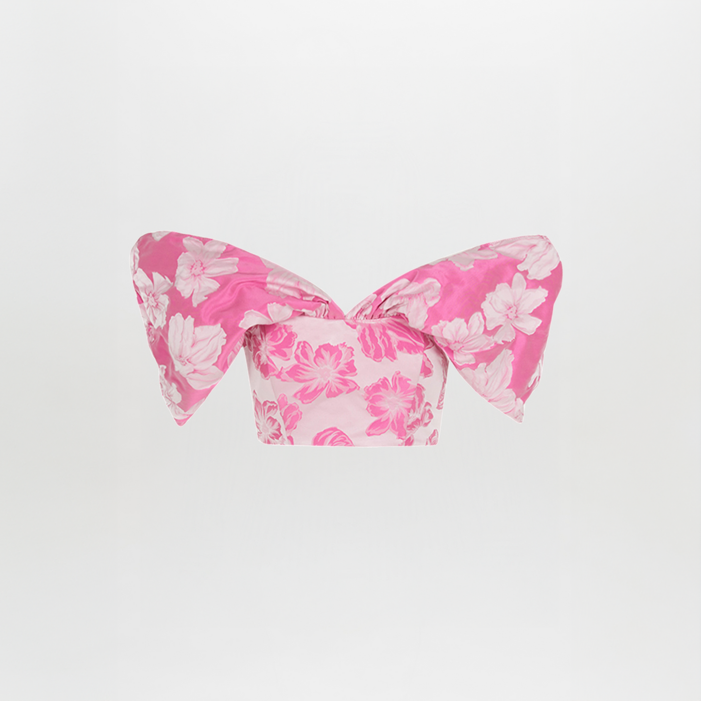 Silvia Tcherassi's Natasha Top Magenta Floral