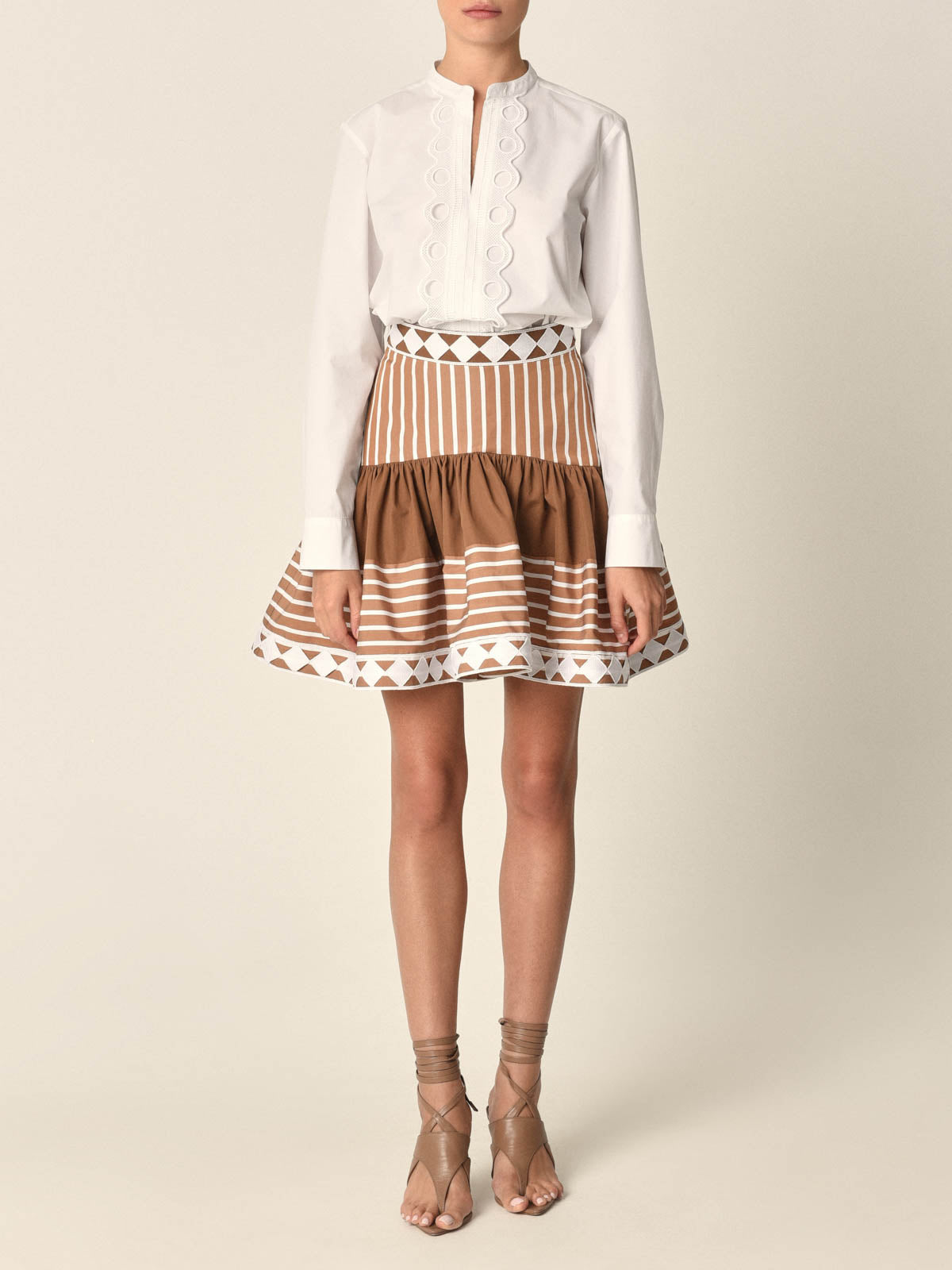 Silvia Tcherassi's Georgina Blouse White