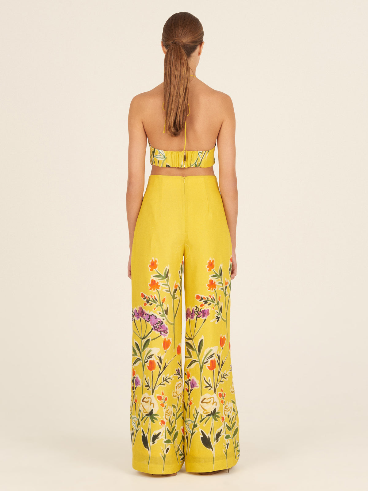 Silvia Tcherassi's Bruna Top Golden Wallflowers